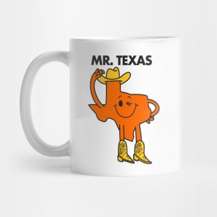 Mr. Texas - Parody Mr Men Mug